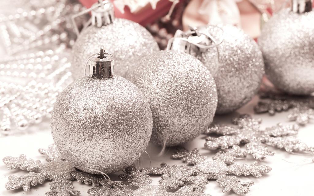 圣诞节多色彩球