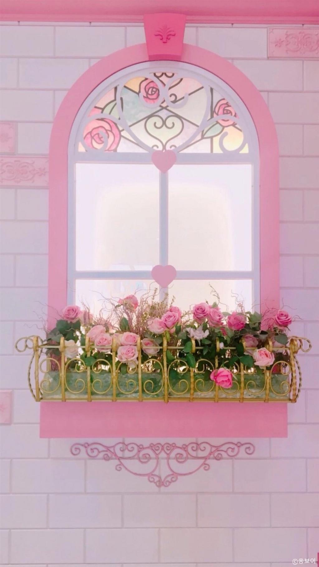 粉色系小清新摆件静物