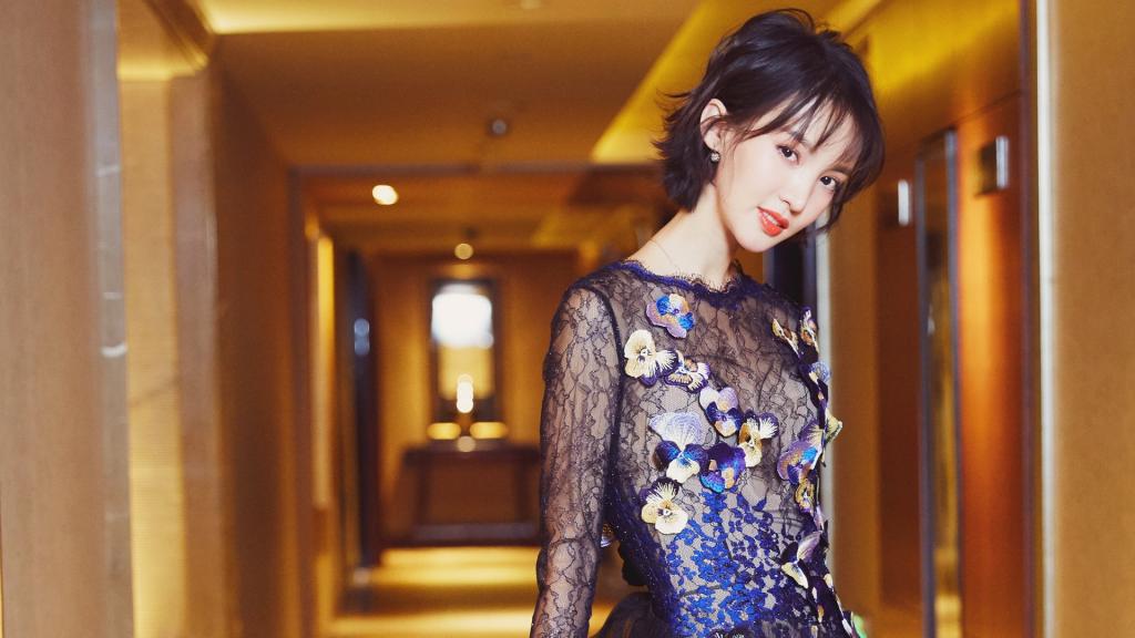 女明星金晨写真