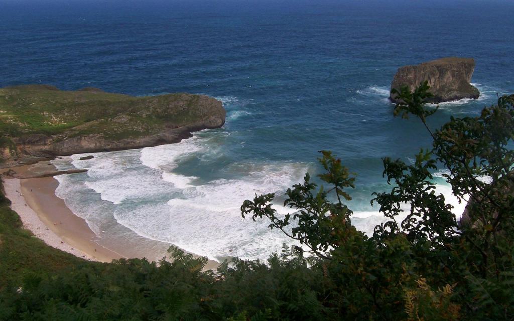 唯美海岸线风景摄影