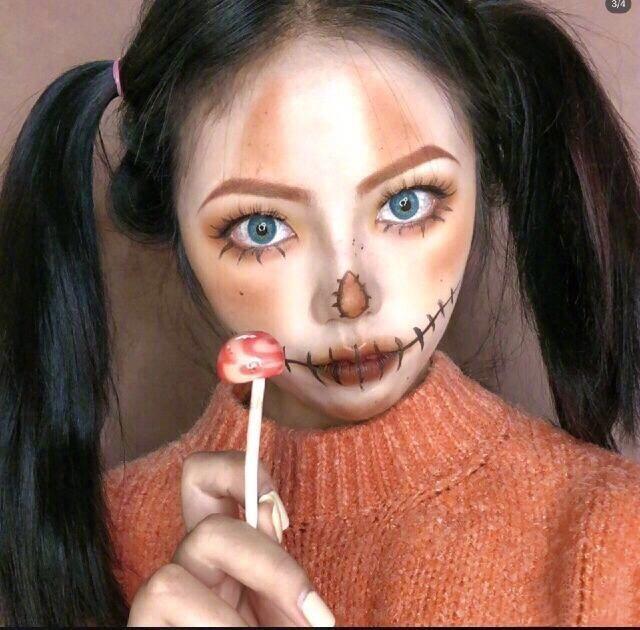 最惊艳的万圣节妆容