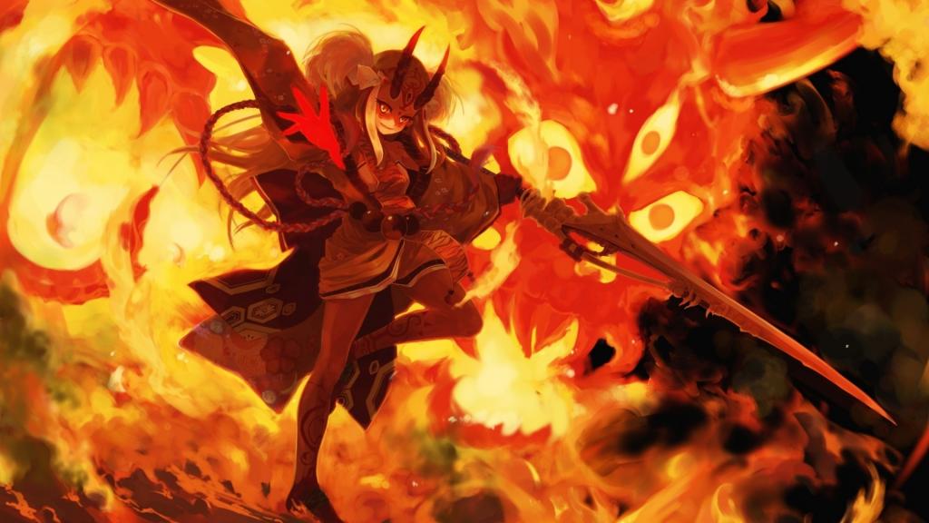 唯美《兰斯洛特》同人手绘