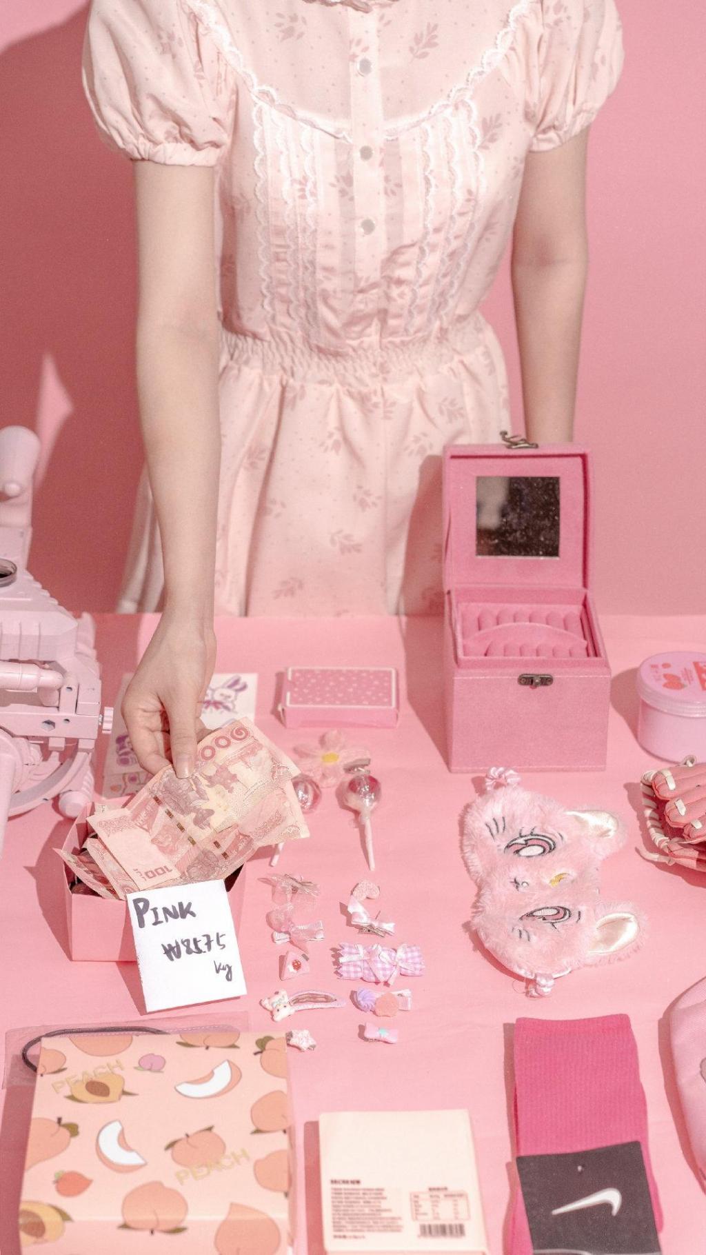 色彩杂货铺创意摆拍