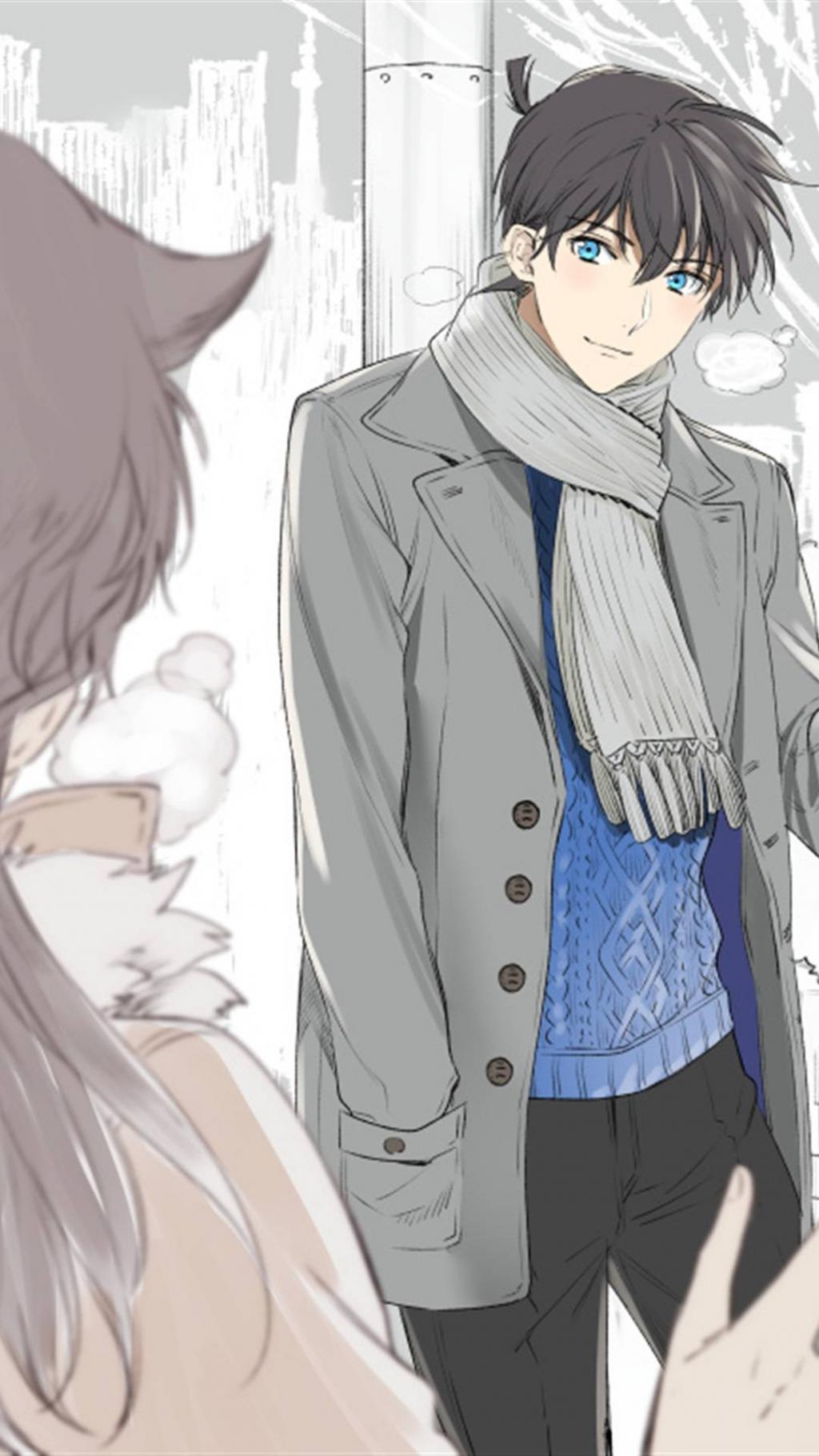 柯南毛利兰同人插画