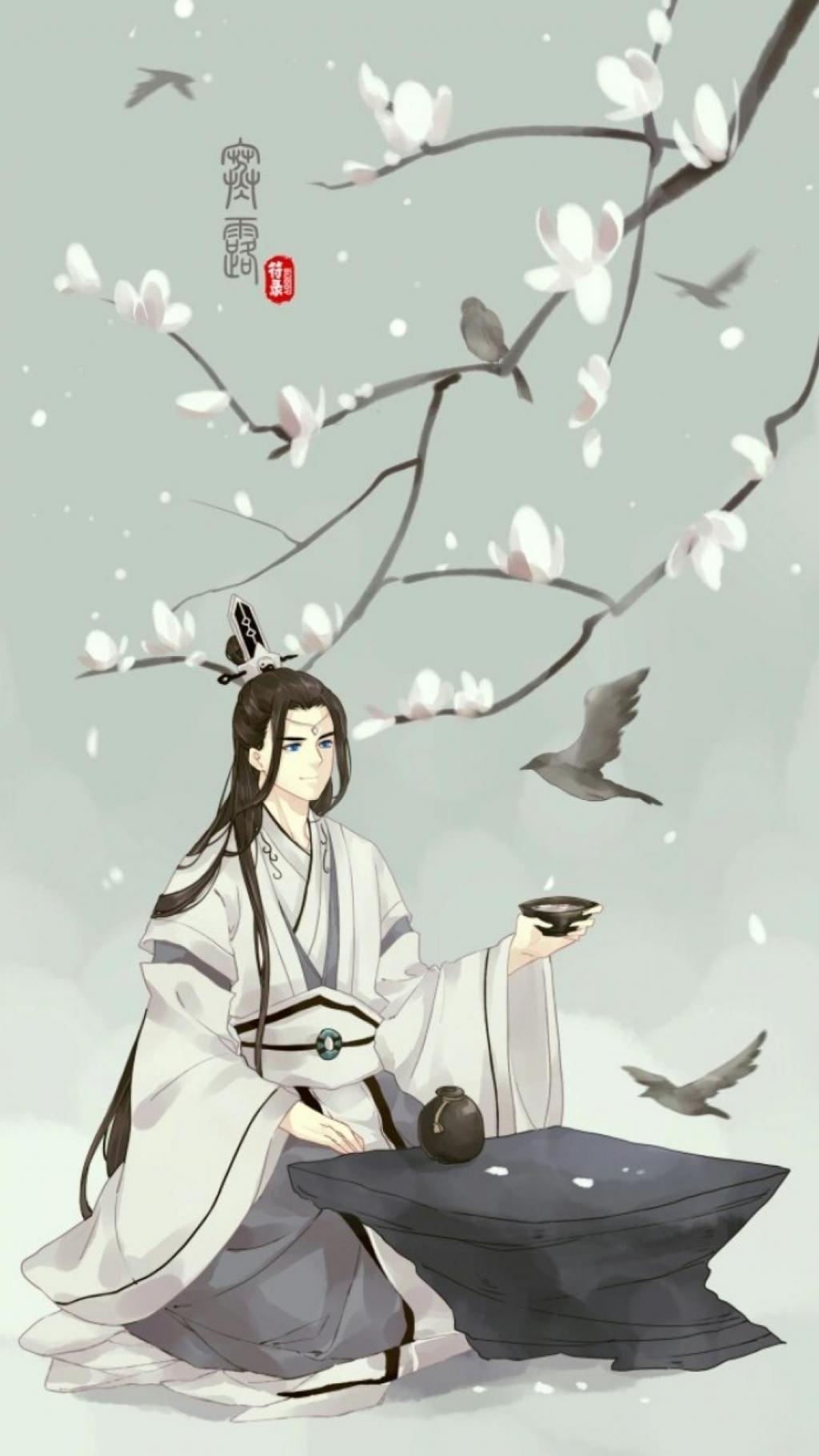 寒露节气唯美插画