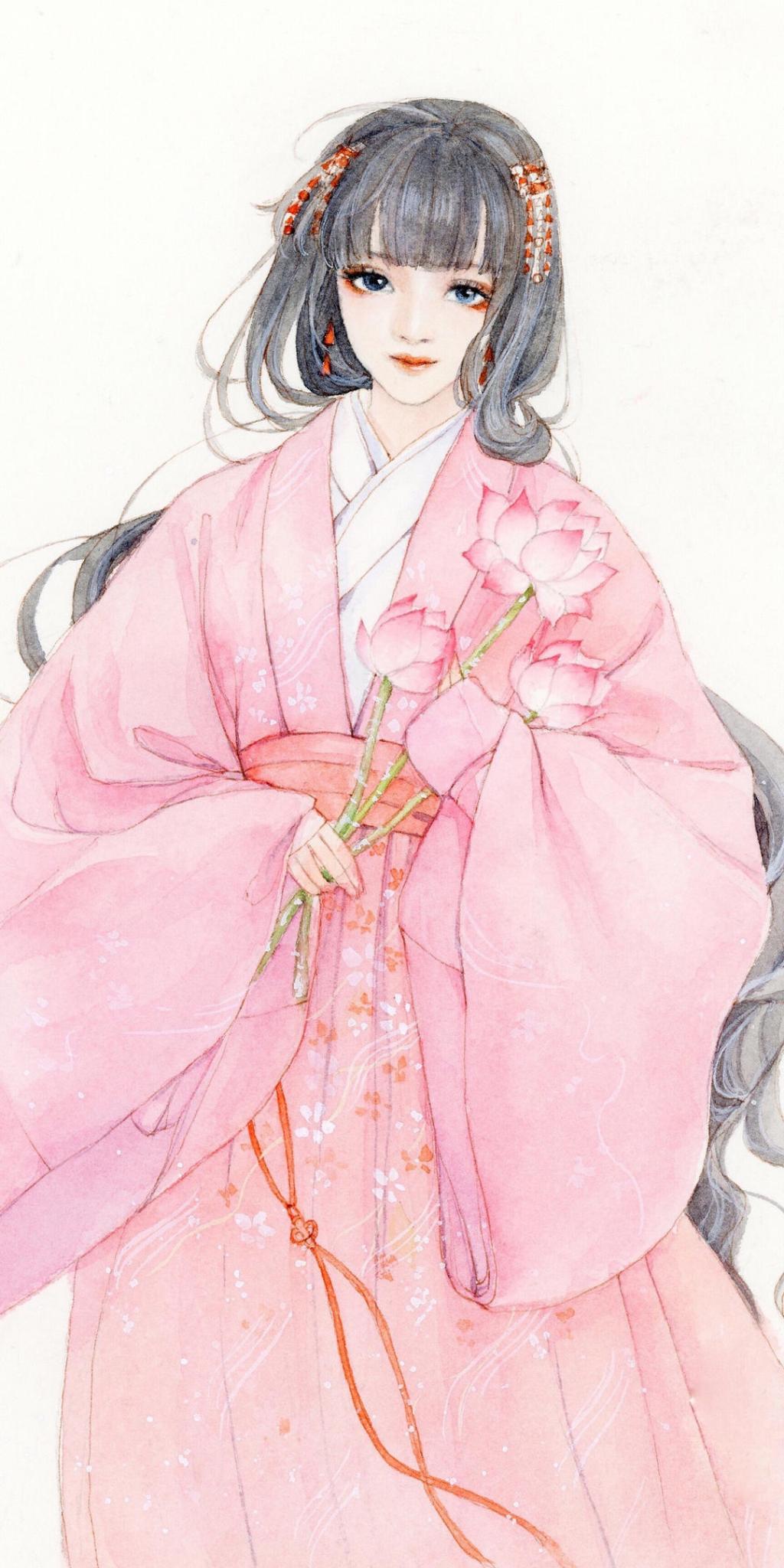 中国风美女插画