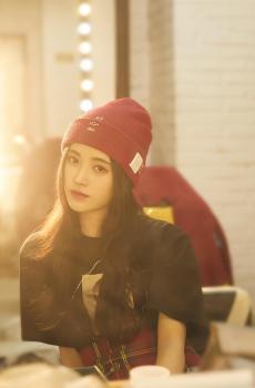 小清新鞠婧祎甜美气质写真