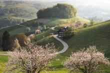 瑞士田园小镇唯美风景