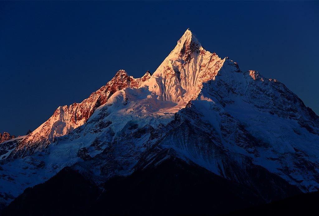 云南的玉龙雪山