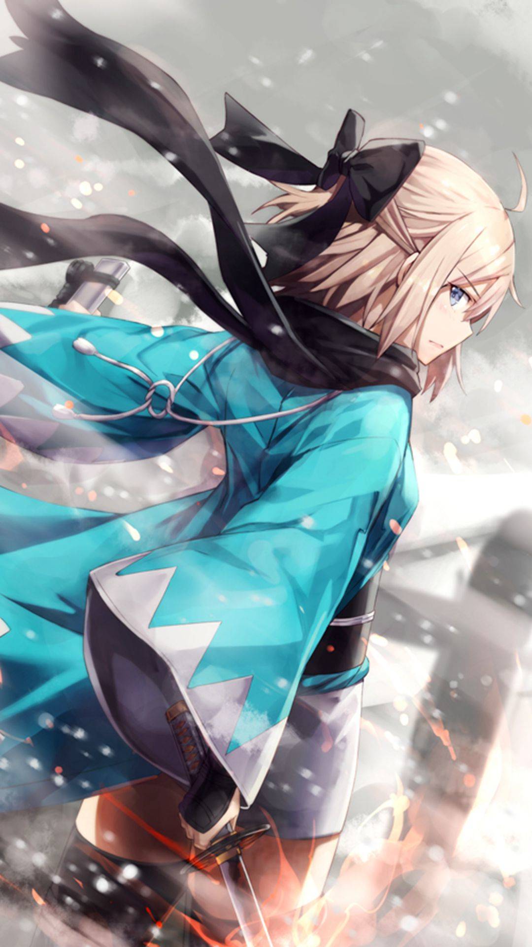 《fate/go》樱saber,高清图片,手机锁屏桌面-壁纸族