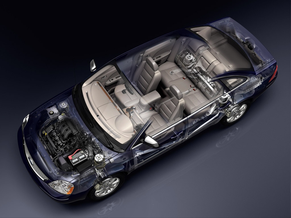 各式汽车透视图