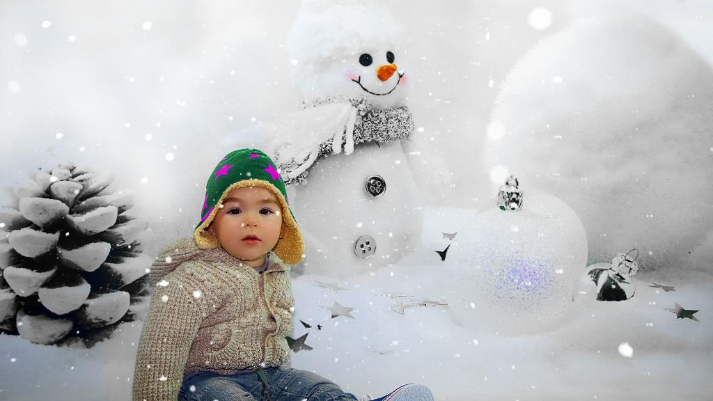 雪天来一波雪人