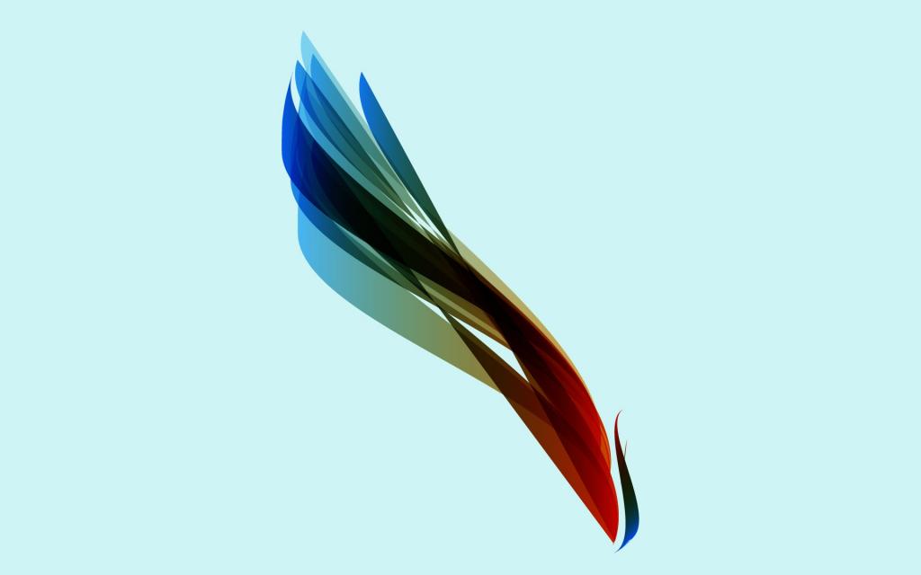 炫彩矢量唯美背景