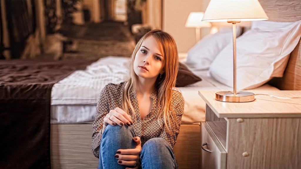 欧美街头的时尚女人