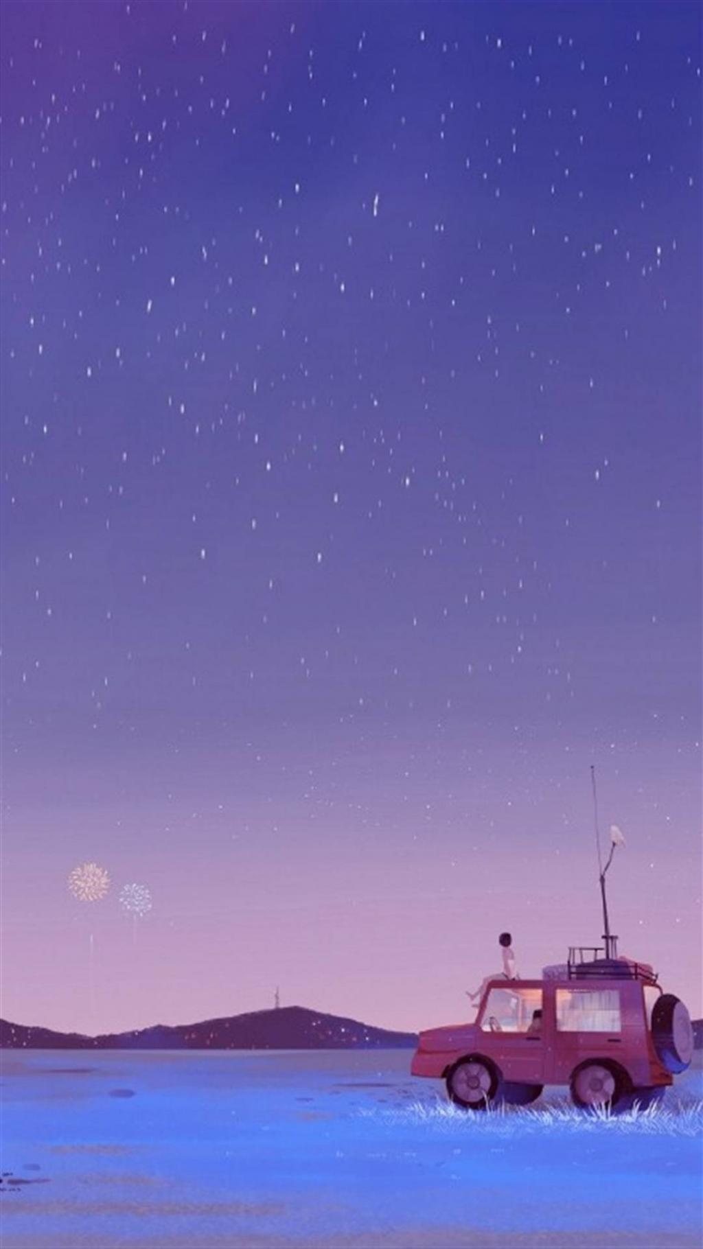 治愈系卡通小人插画