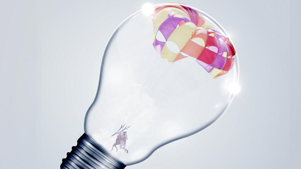 灯泡唯美梦幻世界