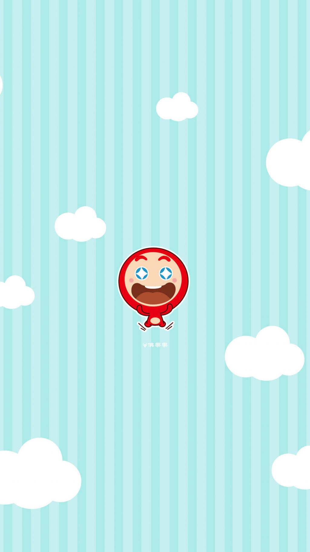 可爱卡通佛果果