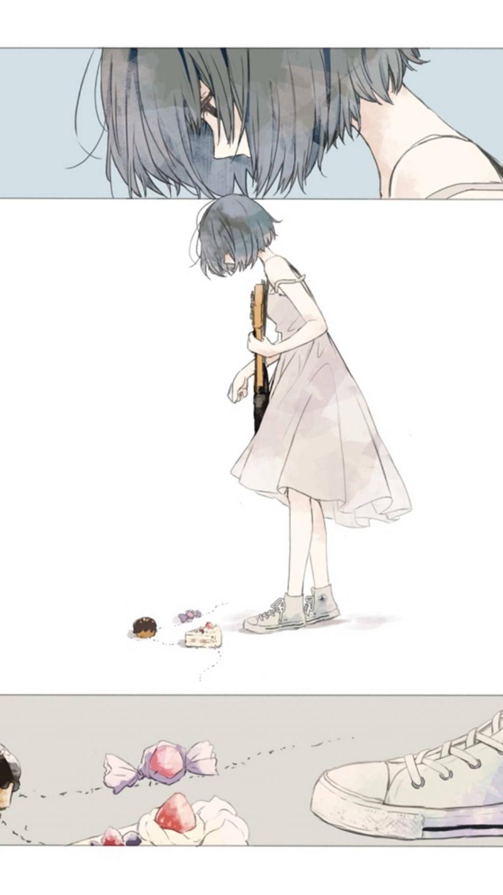 二次元唯美插画