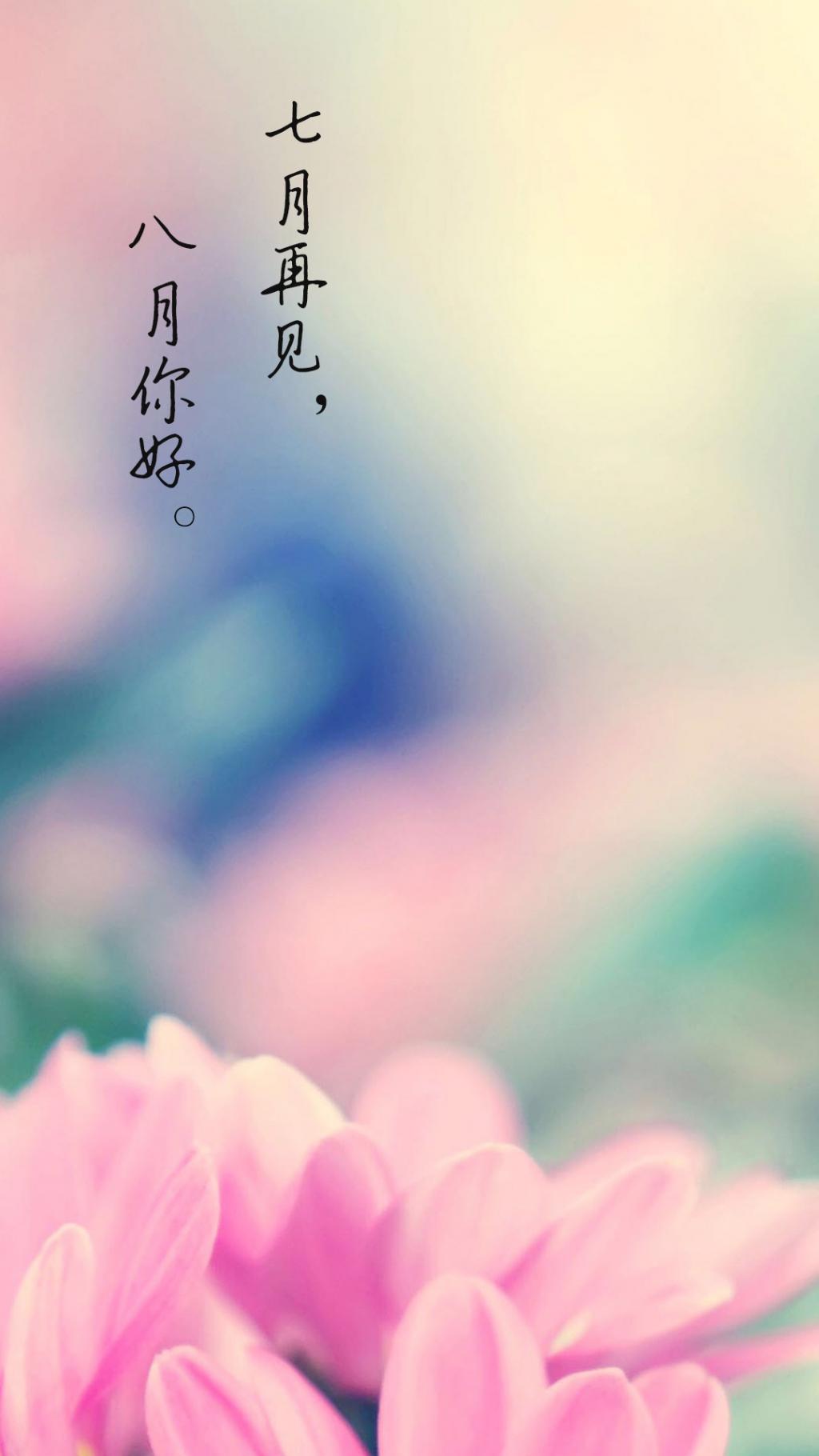 七月再见的简单配图