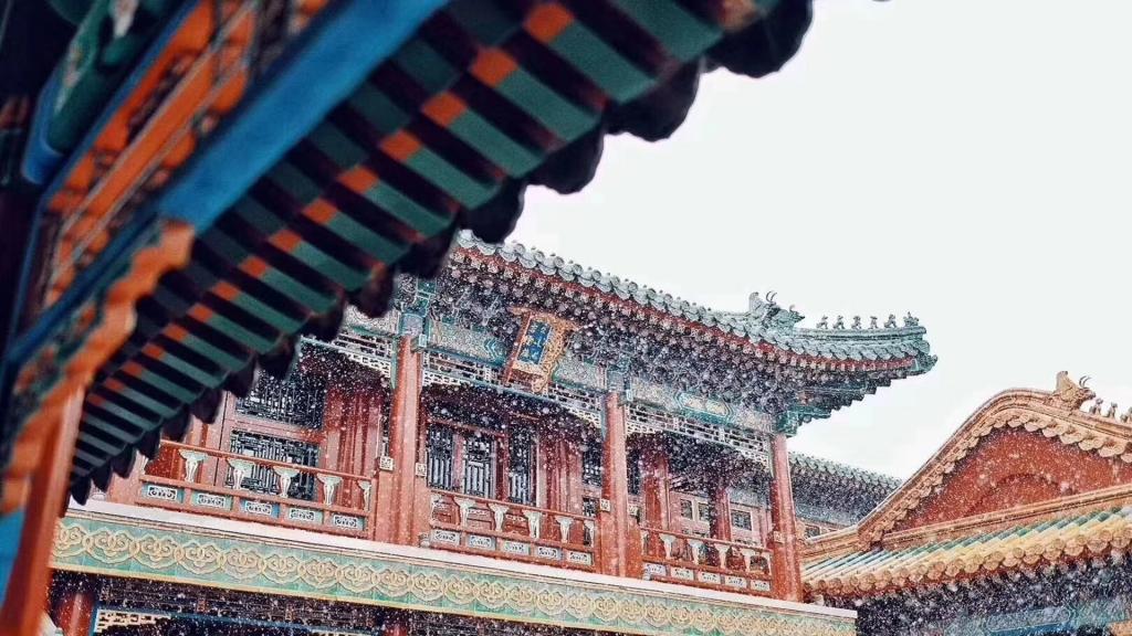 故宫雪景唯美写真