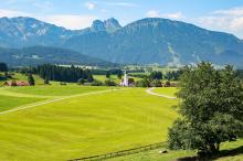 乡村田园的美丽风光