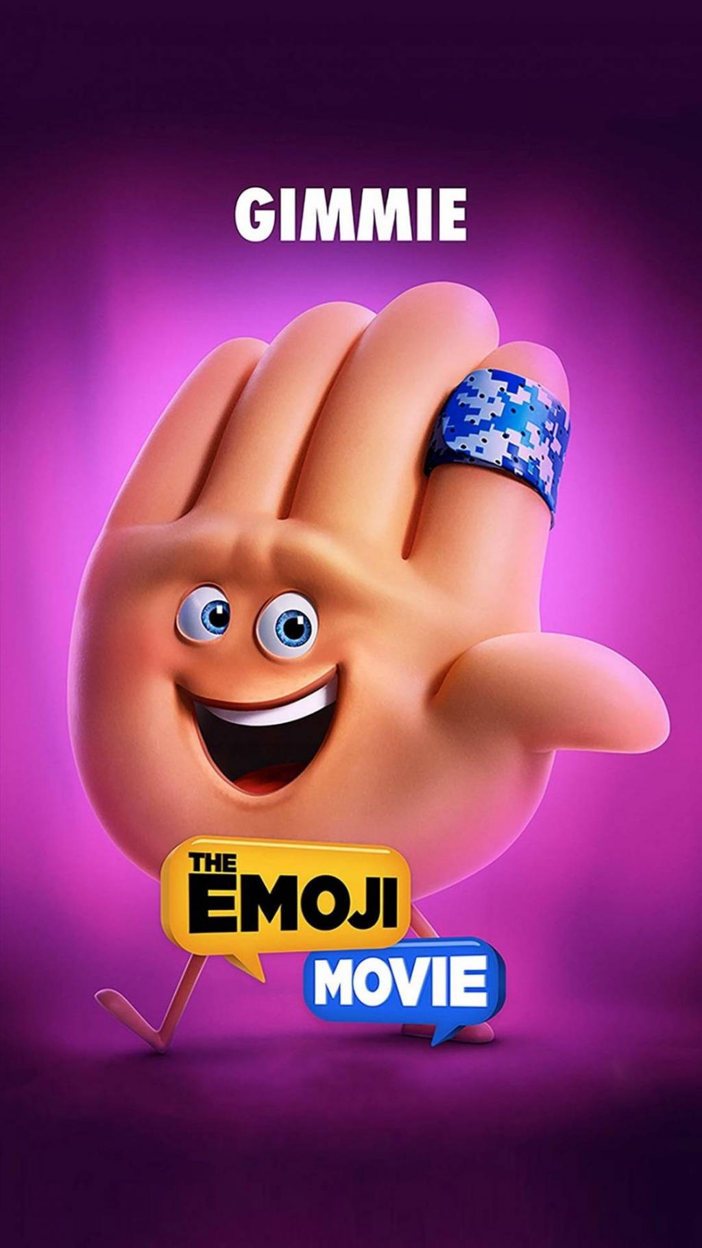 Emoji表情包大电影海报