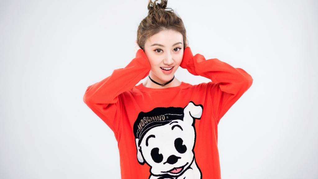 景甜优雅时尚写真