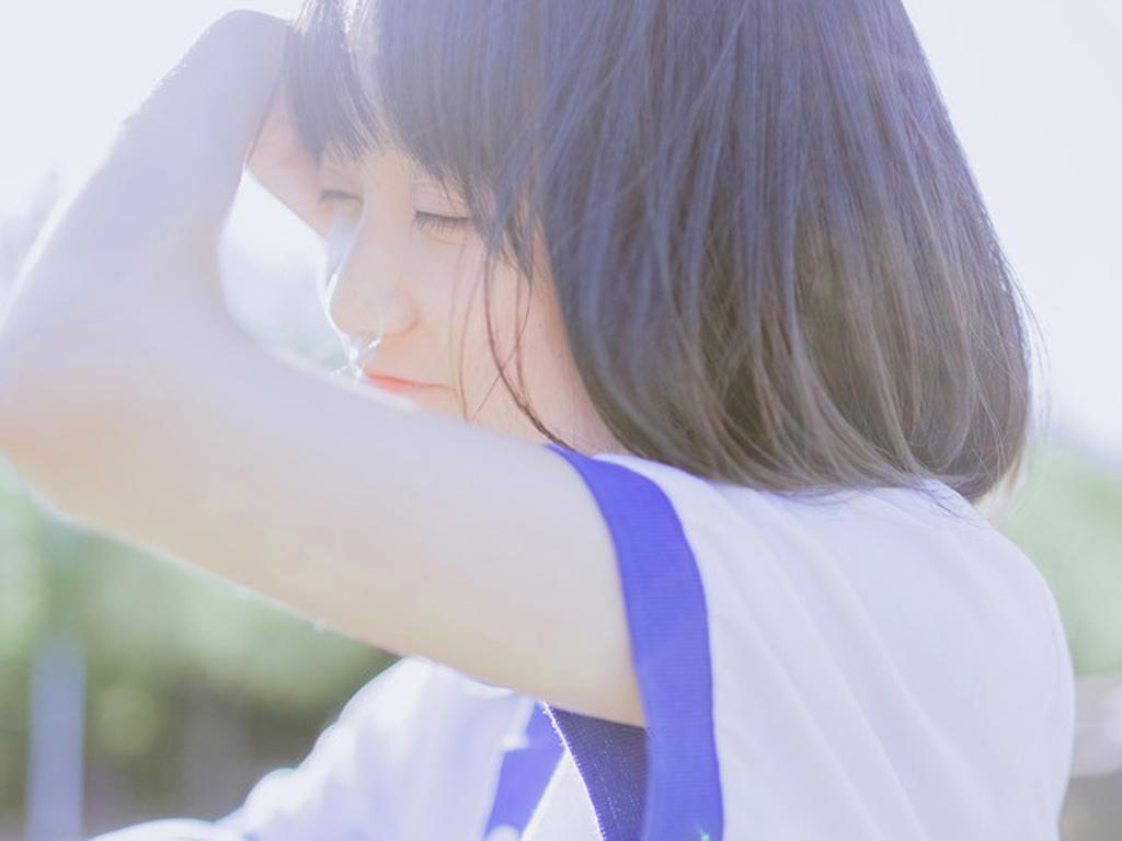 小清新校服女生写真
