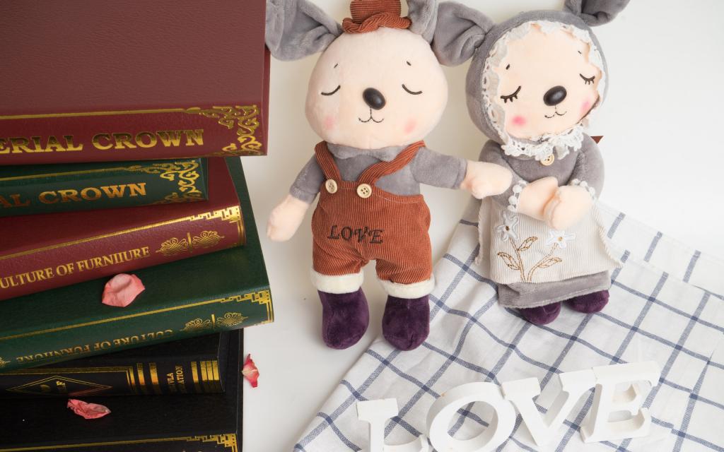 情人手工布偶