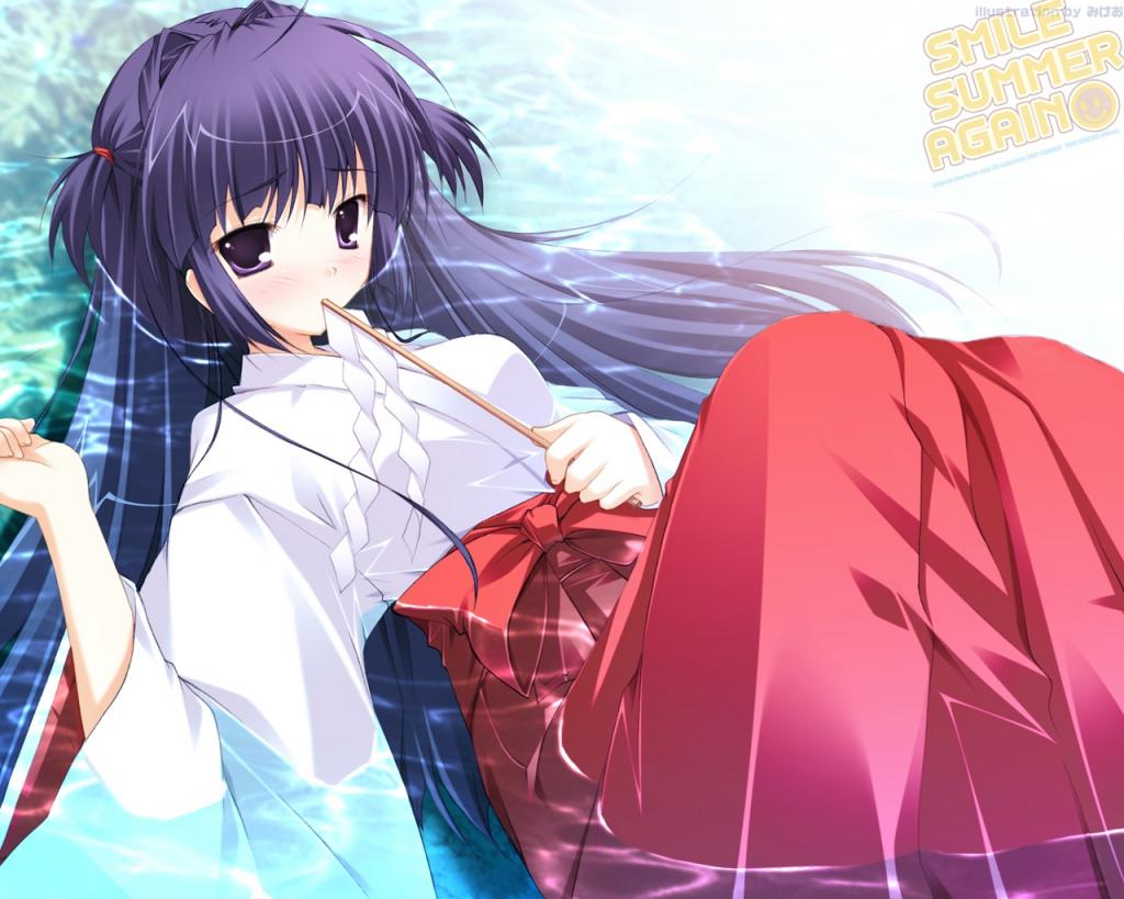 美少女插画图片