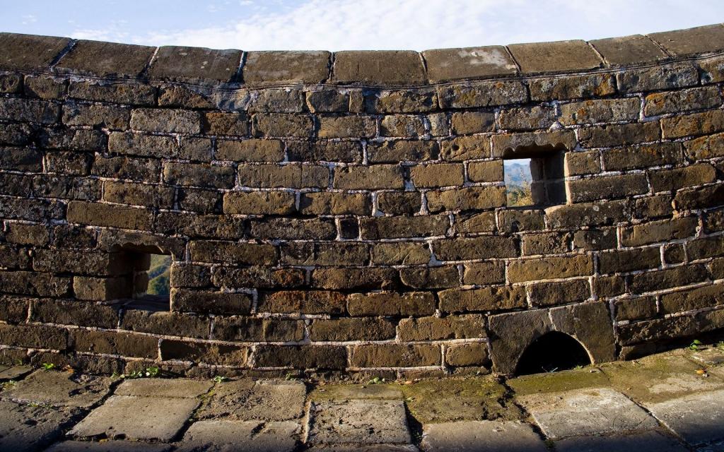 壮观的金山岭长城风光