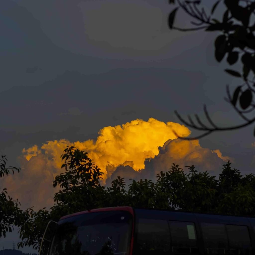 绝美浪漫迷人晚霞