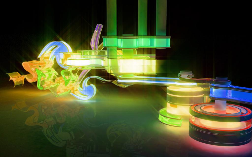 精美的三维立体创意设计