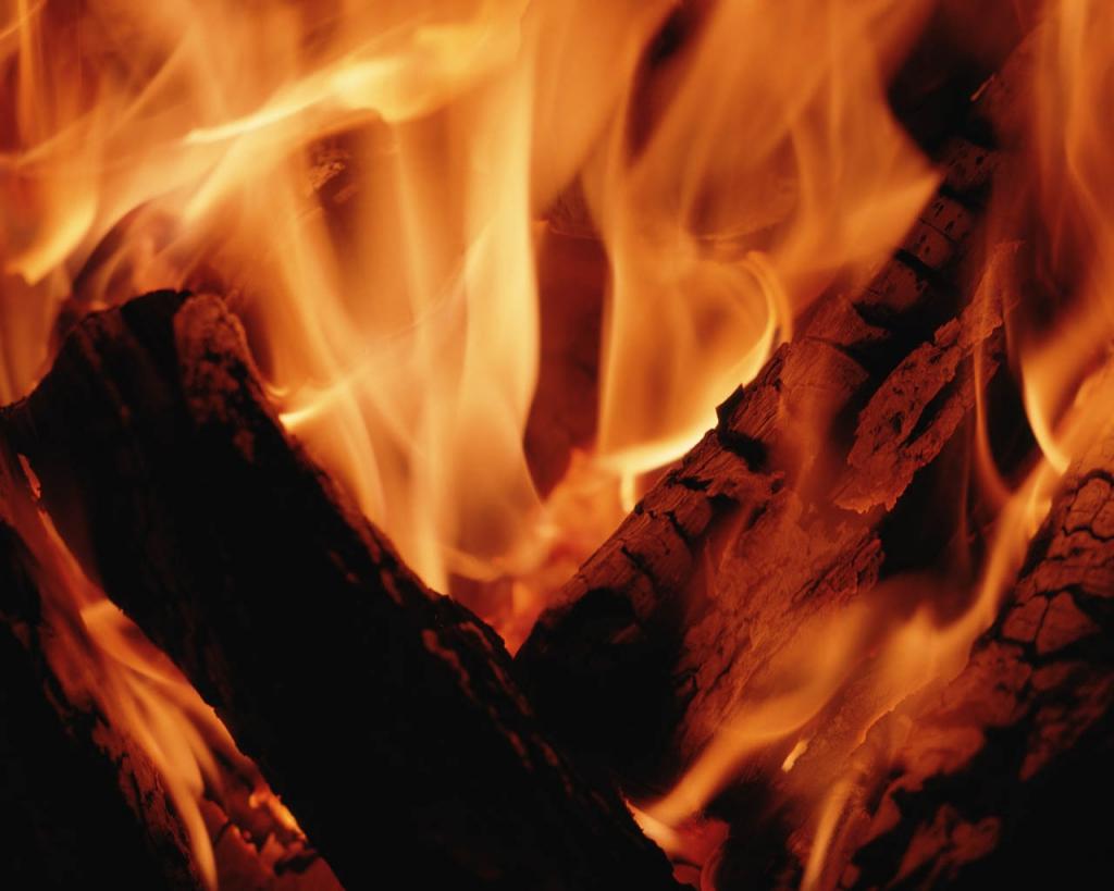 帅气火焰特写