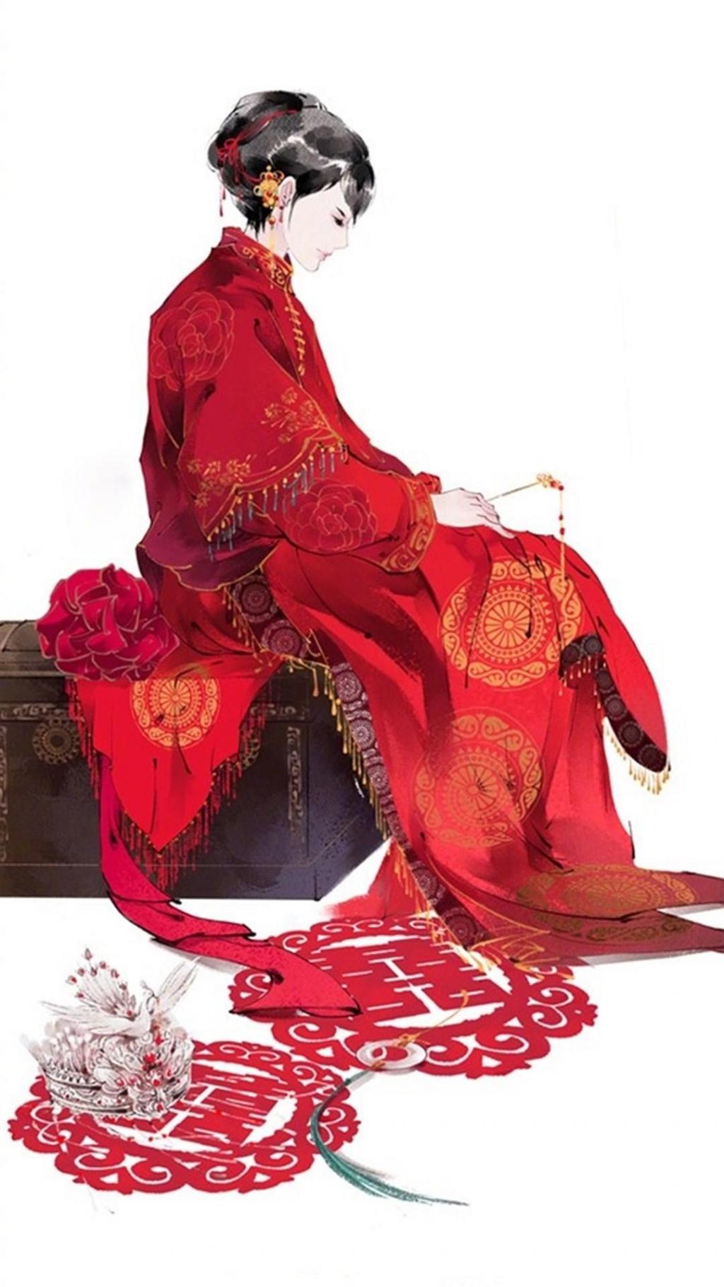 古风美女插画合集