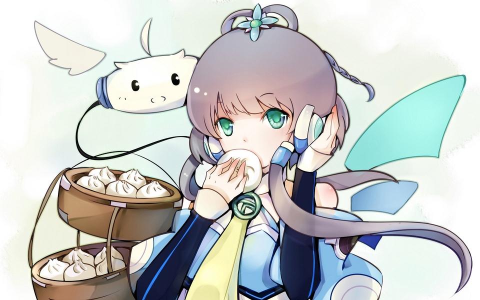 动漫美女洛天依