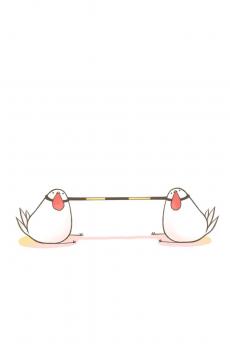 简约可爱卡通小鸡-6