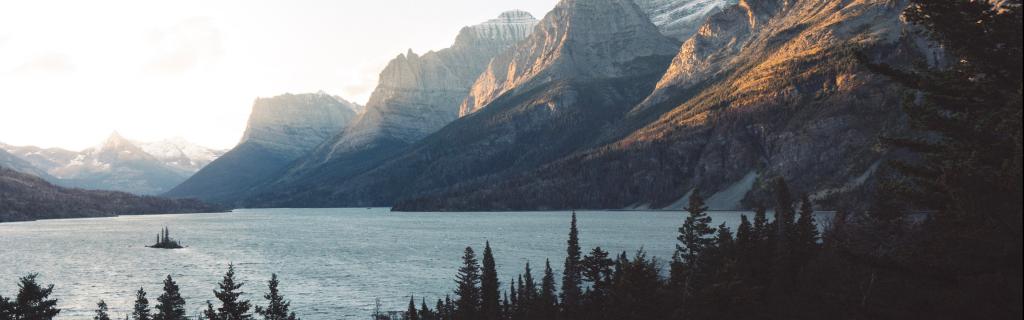 双屏优美山水风景