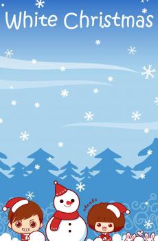 可爱卡通摩丝摩丝圣诞节-8