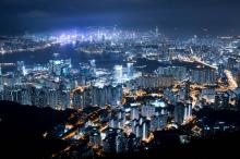 不夜城香港夜景
