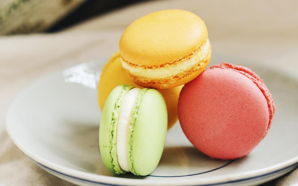 唯美马卡龙静物写真