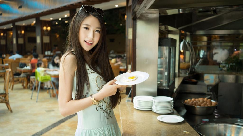 清新绝色妹子嫩模刘奕宁