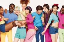 多彩时装非主流写真