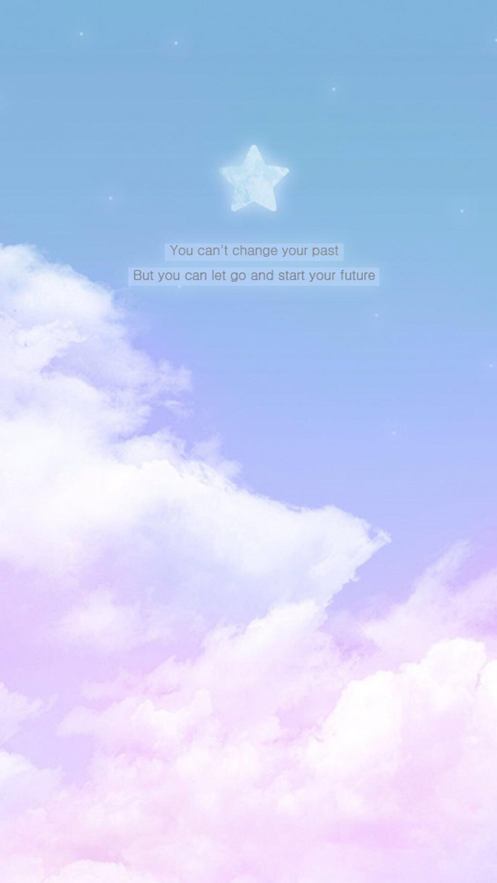 唯美英文文字天空