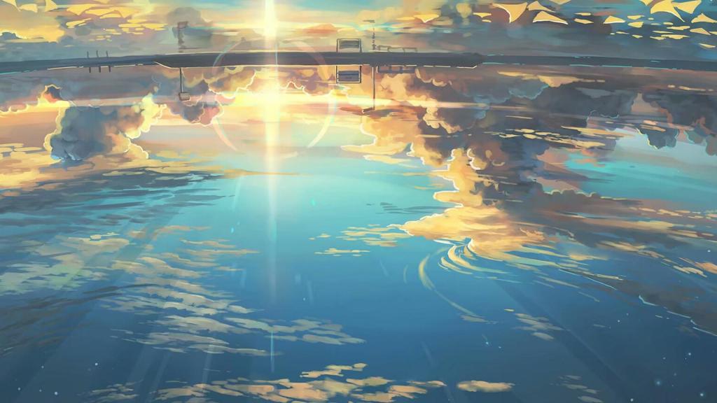 精美的二次元动漫场景