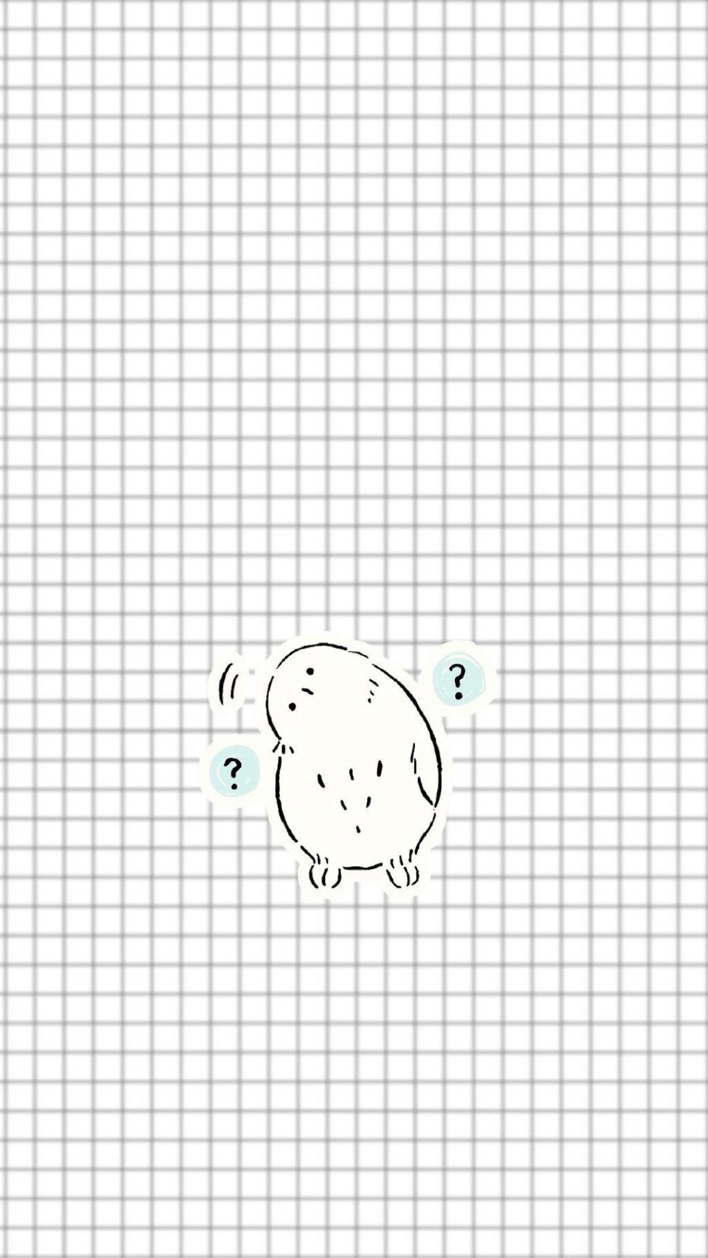 简约创意设计可爱蠢萌动物手绘