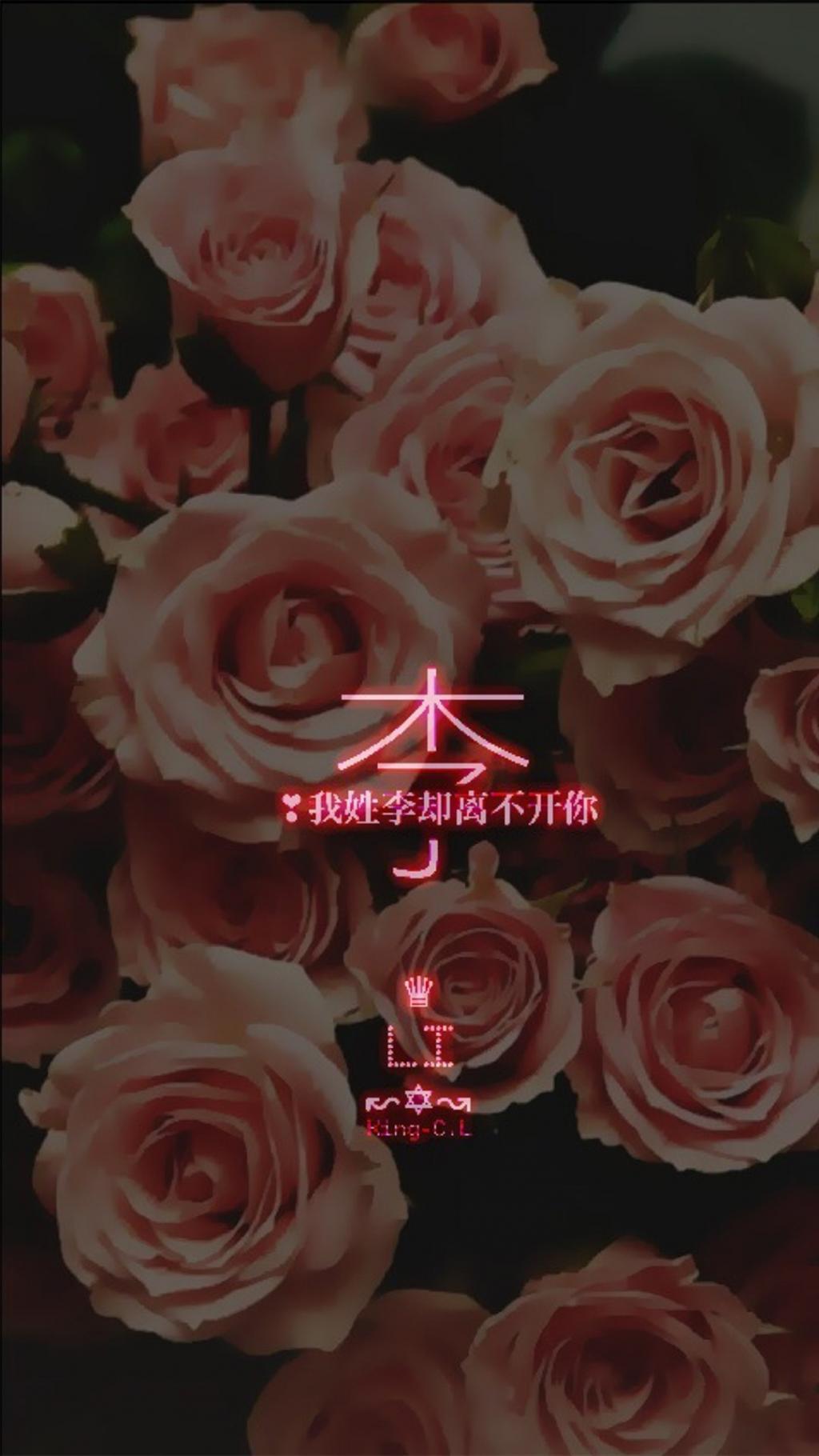 百家姓李姓锁屏