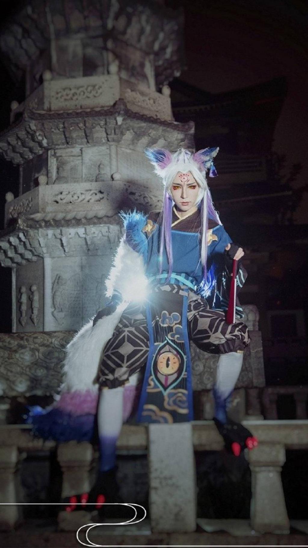 阴阳师妖狐cosplay