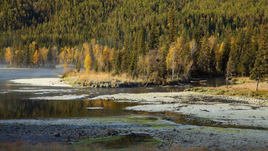 新疆阿勒泰神仙湾风景