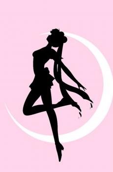 美少女战士的简约设计-1